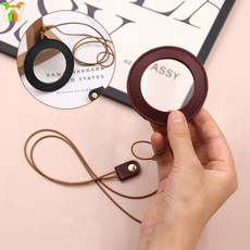 노인용 패션 돋보기 목걸이형 렌즈 펜던트 1+1, 1개, 브라운