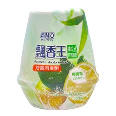 塑膠姊姊采瑄 EMO【飄香王抽拉式芳香消臭劑_檸檬香/柑橘香/葡萄香】芳香劑 廁所浴室芳香 除臭 室內芳香, 1個, G-270飄香王抽拉式_檸檬香, 150g
