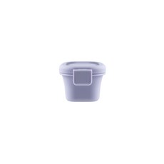 실유니티 국내생산 실리콘 이유식 밀폐용기 1P, 1개, 퍼플, 100ml