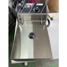 King Cook 炸鍋，帶炸籃, 真酷 KING COOK 8L桌上型電熱110V H插頭 304不鏽鋼內鍋整組