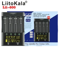 LiitoKala lii-M4 LCD 배터리 충전기 21700 18650 스마트, 09 Lii-600, 09 Lii-600