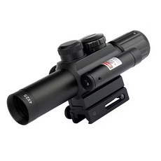 【翔準】M6 4*25 紅外線十字 MRO八倍鏡望遠鏡 四變點 雷射紅外線 放大鏡 激光 一體式, 1個