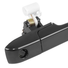 DNA MOTORING 링 반지 02-06 혼다 CR-V와 호환되는 전면 오른쪽 외부 도어 핸들 키 홀 포함 부드러운 블랙 OEM-DHO-01111 72140S9AJ01, DNA MOTORING 링 반지 02-06 혼다 CR-