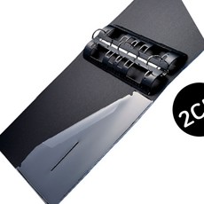 세모소 오링디링삼공파일 문서정리바인더 장비설명정리 책만들기 플라스틱프레임 2cm, 노랑 (401187)