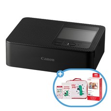 캐논코리아 정품 셀피 CP1500 + 인화지 RP-108 + 조구만 한정판 패키지, 블랙