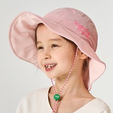 [빅토리아앤프렌즈][소풍/자외선차단]휘슬챙모자_UV 펀칭 와이어썬햇