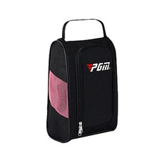 PGM 高爾夫鞋袋 XB001, 1個, 黑粉色