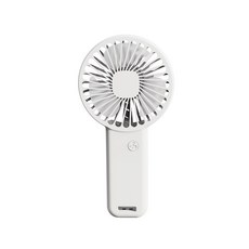탁상용 선풍기 무소음 무선 미니 usb 충전형 사무실 핸드헬드 핸드 냉각기 소형 US 휴대용 선풍기 미니 냉각 충전식 환풍기 무소음 데스크탑 포켓 공기, White