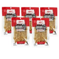 한진 빼빼어포 피쉬스낵 매운맛, 24g, 5개