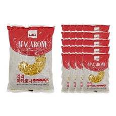 라리 마카로니(라리 500g), 500g, 20개
