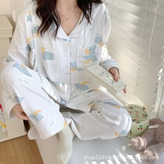 純棉紗布哺乳餵奶月子服 孕婦睡衣 吸汗透氣