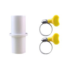 옐스 세탁기 배수호스 연결관 커넥터, 1개, 드럼용 연결 커넥터 세트 20mm