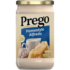 Prego Homestyle 알프레도 파스타 소스 623.7g(22온스) 병, 624g, 1개