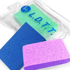 (올핀) 리두 - 러버 크리너 스펀지/러버클린용품/탁구러버/LIDU, 블루