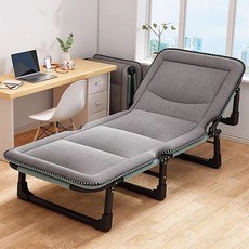 방일 휴대용 접이식침대 침대싱글침대, 회색
