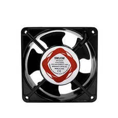 환풍기 송풍기 공기통풍기 전원 케이블이 있는 220v-240v 120mm 슬리브 베어링, 전원 케이블 없이, without power cable