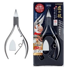GREEN BELL 綠鐘 TakumiNoWaza 匠之技 不鏽鋼精密指甲鉗, 銀色, 1個