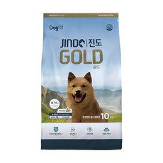 도그랑 전연령 강아지 진도 골드 건식사료, 곡물, 10kg, 1개