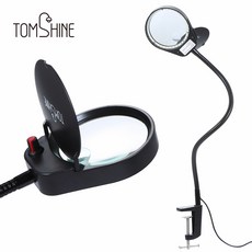 Tomshine 38LED 6W 스탠드 확대경, 1개