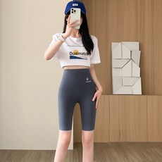 鯊魚褲 打底褲 女 外穿 顯瘦 彈力 春秋 健身 瑜伽 芭比褲 夏季 薄款 胖mm