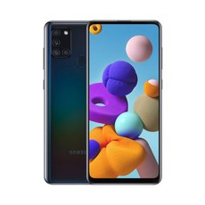 삼성 갤럭시 A21S 중고폰 공기계 알뜰폰 자급제 학생폰 A217 거의 새것, 64GB, 블랙 특S급