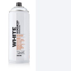 몬타나 WHITE락카 캔스프레이 화이트 400ml 유광 그래피티, [026]  SILVER, [026] SILVER, 1개