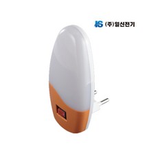 일신전기 LED 취침등 2W, 화이트+ 오렌지 + 주광색