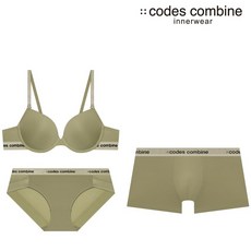 코데즈컴바인이너웨어 카키 커플세트 (CEWBR961KH+CEWBP961KH+CEMDR961KH) 1672724