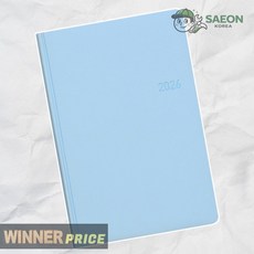 세이온 모닝글로리 다이어리 2026 양장플래너 18 1면 1일 블루