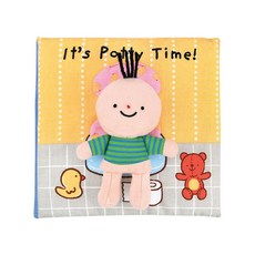 첫돌 아가 논리 지능 발달용 배변 습관놀이 헝겊책, 1개