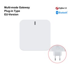 GIRIER ZigBee 온도 조절 라디에이터 밸브 Tuya 스마트 TRV 프로그래밍 가능 온도 컨트롤러 라디에이터 온도조절기 Alexa와 함께 작동, 01 기타_01 CHINA, 3) Muil-mode Hub - 기타