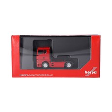 Herpa MAN TGX GN 雙軸曳引車 素面紅, 1個