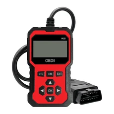 향상된 유니버설 OBD II 스캐너 자동차 엔진 고장 코드 리더 진단 스캔 도구, 01 빨간색