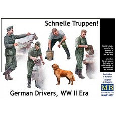 MB35237 1/35 Schnelle Truppen. German Drivers WW II Era, 1개