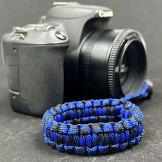 240KG拉力相機帶 純手工編織單反相機手腕帶 微單掛繩 相機手繩, 1個, 相機手繩藏青色, 相機手繩藏青色