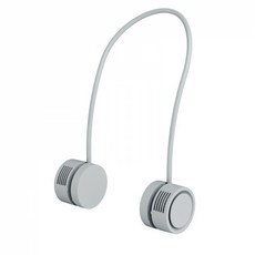 오스틱니 목걸이형 선풍기 무날개 소형 선풍기 USB 휴대용 창의적인 수납, 아이스 그린