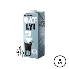 오틀리 오리지날 스웨덴 귀리우유 1L 1팩, 1개