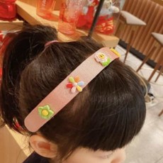 아동머리띠 여아헤어밴드 키즈헤어밴드 헤어 찍찍이 밴드