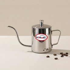 (홈아트) 저그형 유광 드립포트 350ml 뚜껑포함, 1개