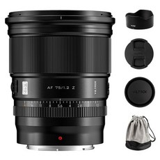 VILTROX AF 75mm F1.2 PRO Z 카메라 렌즈 초광각 f1.2 대구경 APS-C 오토 포커스, 상세페이지 참조