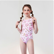 My Melody 兒童連身泳衣 可愛圖案