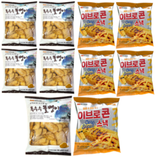 동아제과 옥수수똘뱅이 180g + 이브로콘 180g, 5세트