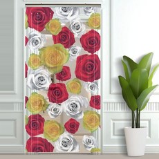 아로마 업소용 현관모기장 방충망 현관문 파리문발 플 hol+8892Yn