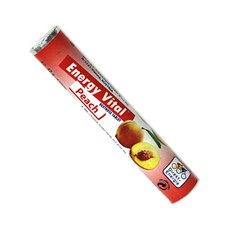 [유통기한할인]에너지바이탈 블럭 포도당 캔디, 복숭아맛-1개, 1개, 42g