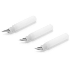 WAVE HT075 旋轉筆刀 雕刻筆刀 附刀刃 美術用筆刀 紙雕筆刀 細緻型筆刀 HT076 替換刃, HT076 (替換刃3枚)