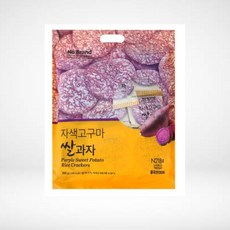노브랜드 자색고구마쌀과자 300g, 7개