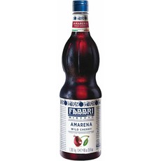 파브리 아마레나 와일드 체리 시럽 1.0L, 1, 1L