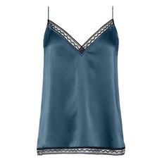 에레스 인스턴트 레이스 트리밍 실크 캐미솔 탑