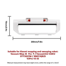 샤오미 미 로봇 진공청소기-맙 프로/P 비오미 V2 SE STYTJ02YM V3 3C 콩가 3490 메인 사이드 브러쉬 헤파, 11 Brush Cover white