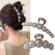 숭람 우아한 대형 올림머리 머리 집게핀 2종세트